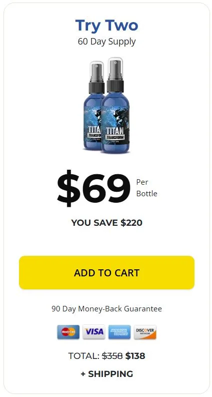 TitanTransform- order-now- ( Thirty Days Supply)- image